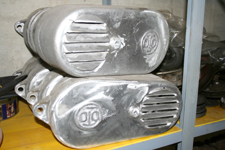Carter in alluminio-Fusione in alluminio copri cinghia per C40 e C45